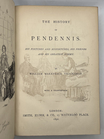 The Works of William Makepeace Thackeray 1887-90