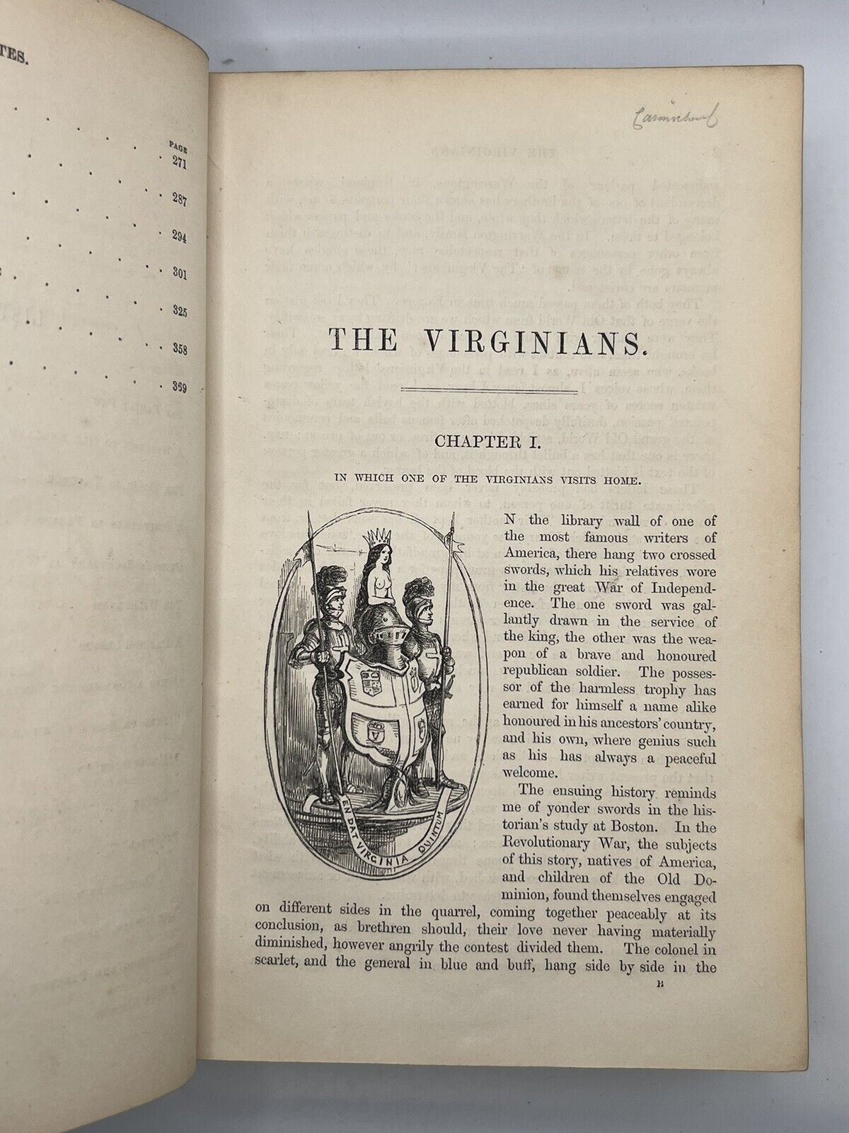 The Virginians by William Makepeace Thackeray 1858 First Edition