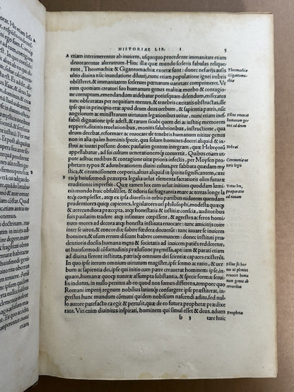 Eusebius' Church History 1544 Froben Press