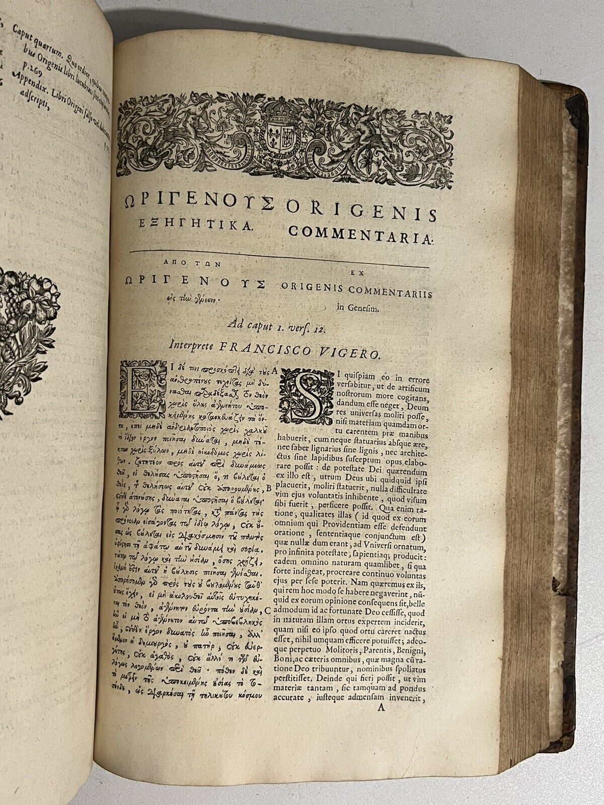 Origen's Biblical Commentaries 1668