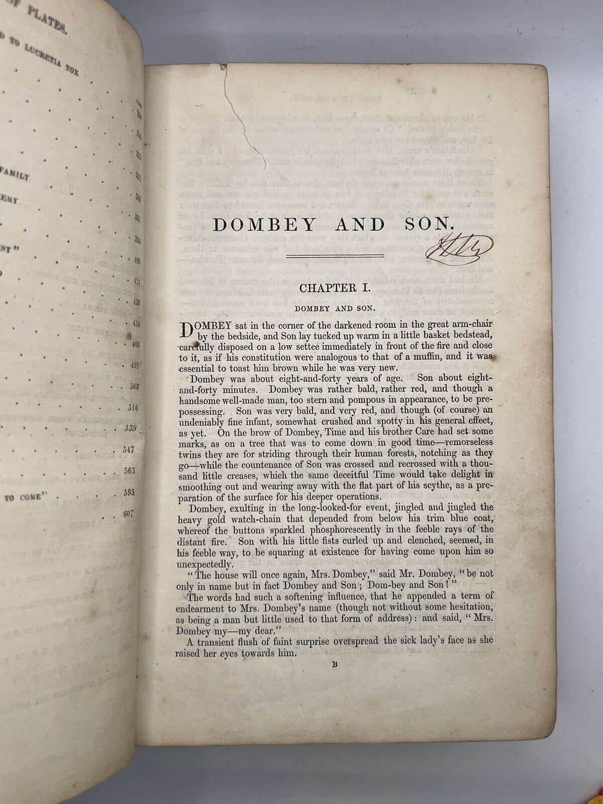 Dombey and Son by Charles Dickens 1848 First Edition First Impression