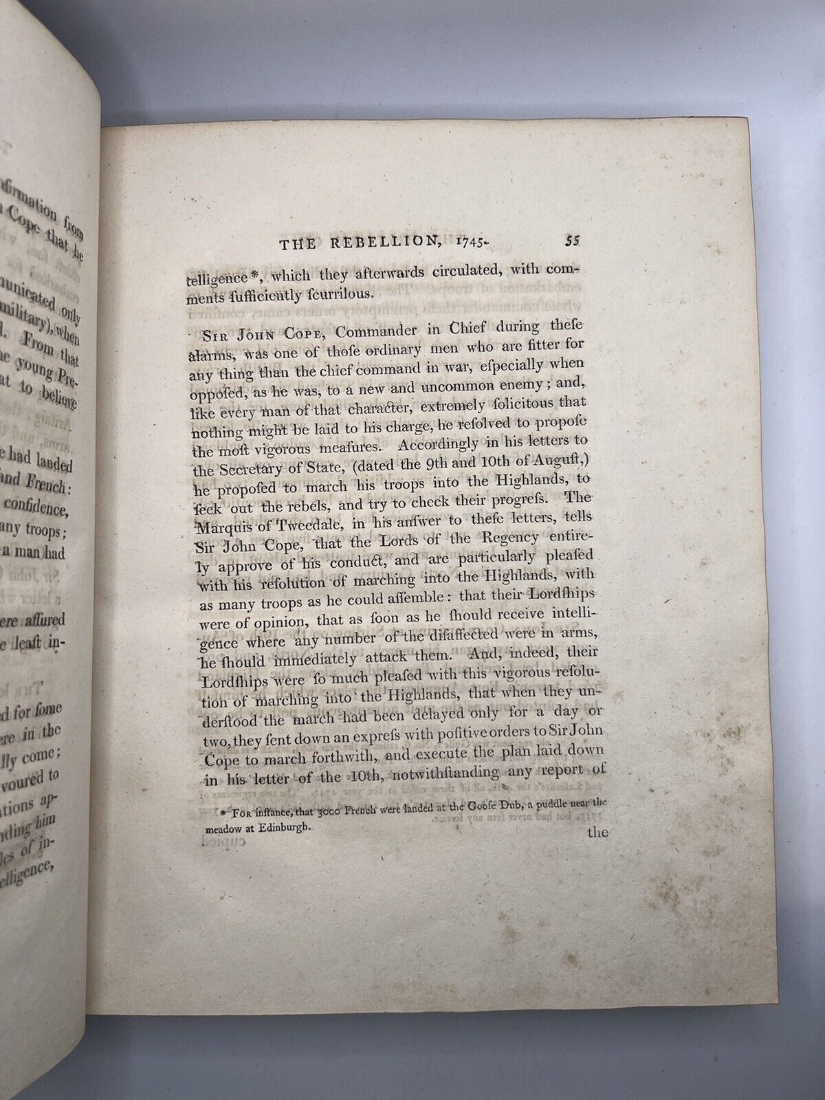 The History of the Rebellion by John Home 1802 First Edition