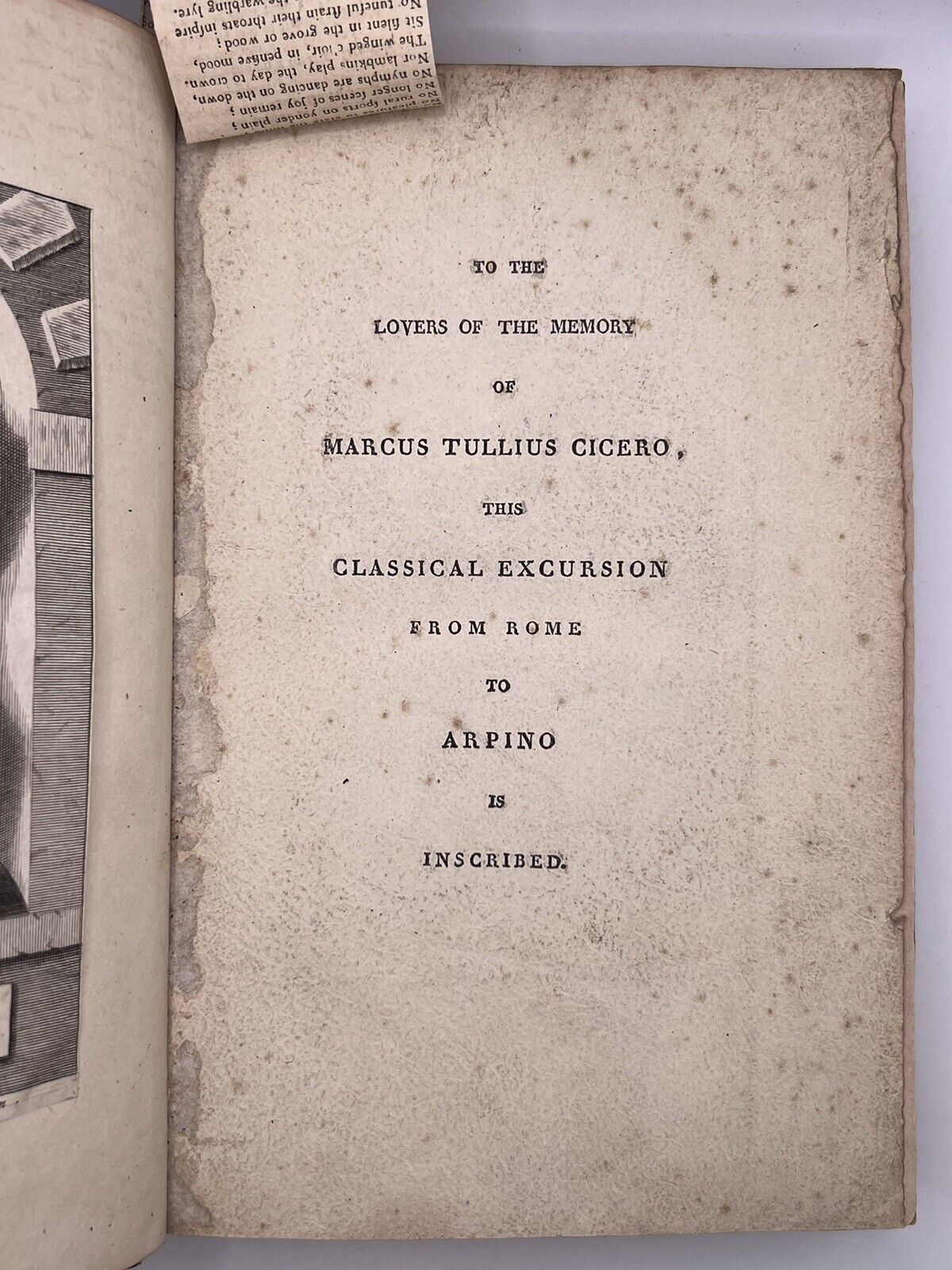 Classical Excursion from Rome to Arpino by Charles Kelsall 1820