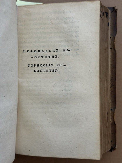 Sophocles Tragedies 1534