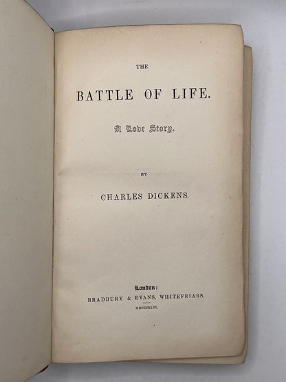 The Battle of Life by Charles Dickens 1846 First Edition