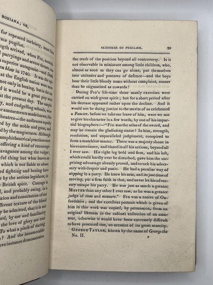 The History of Boxing by Pierce Egan; Boxiana 1823-1829