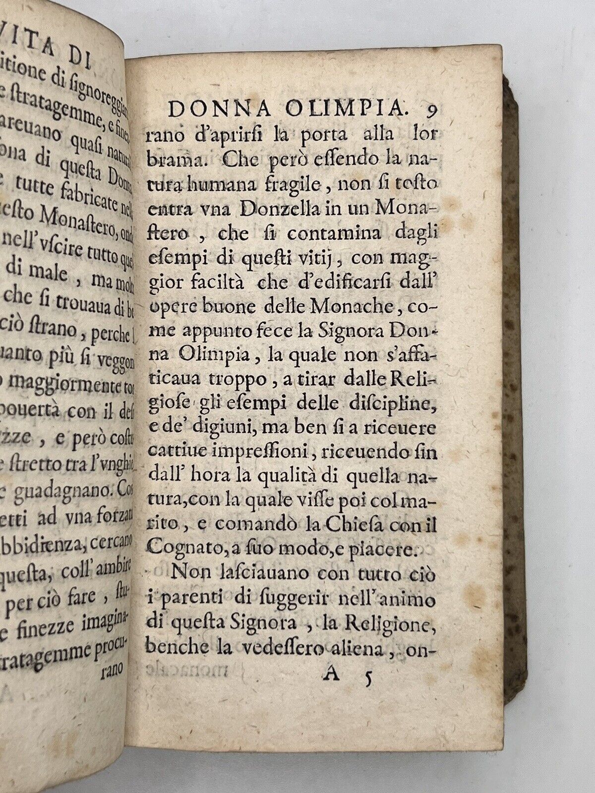 Vita di Donna Olimpia 1676