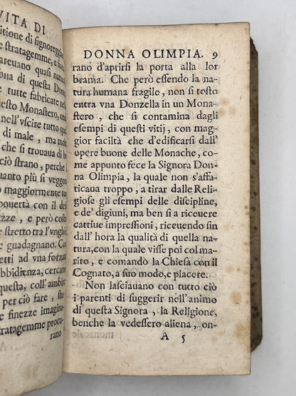 Vita di Donna Olimpia 1676