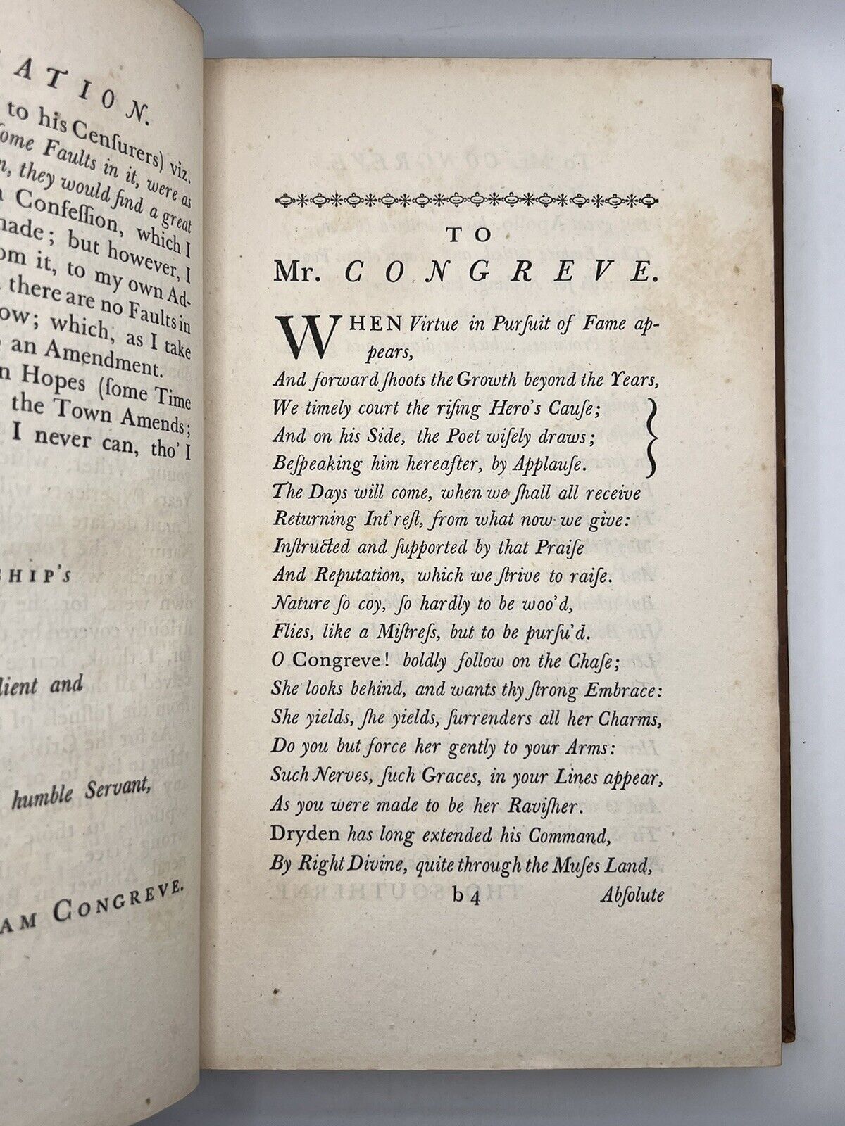 The Works of William Congreve 1761