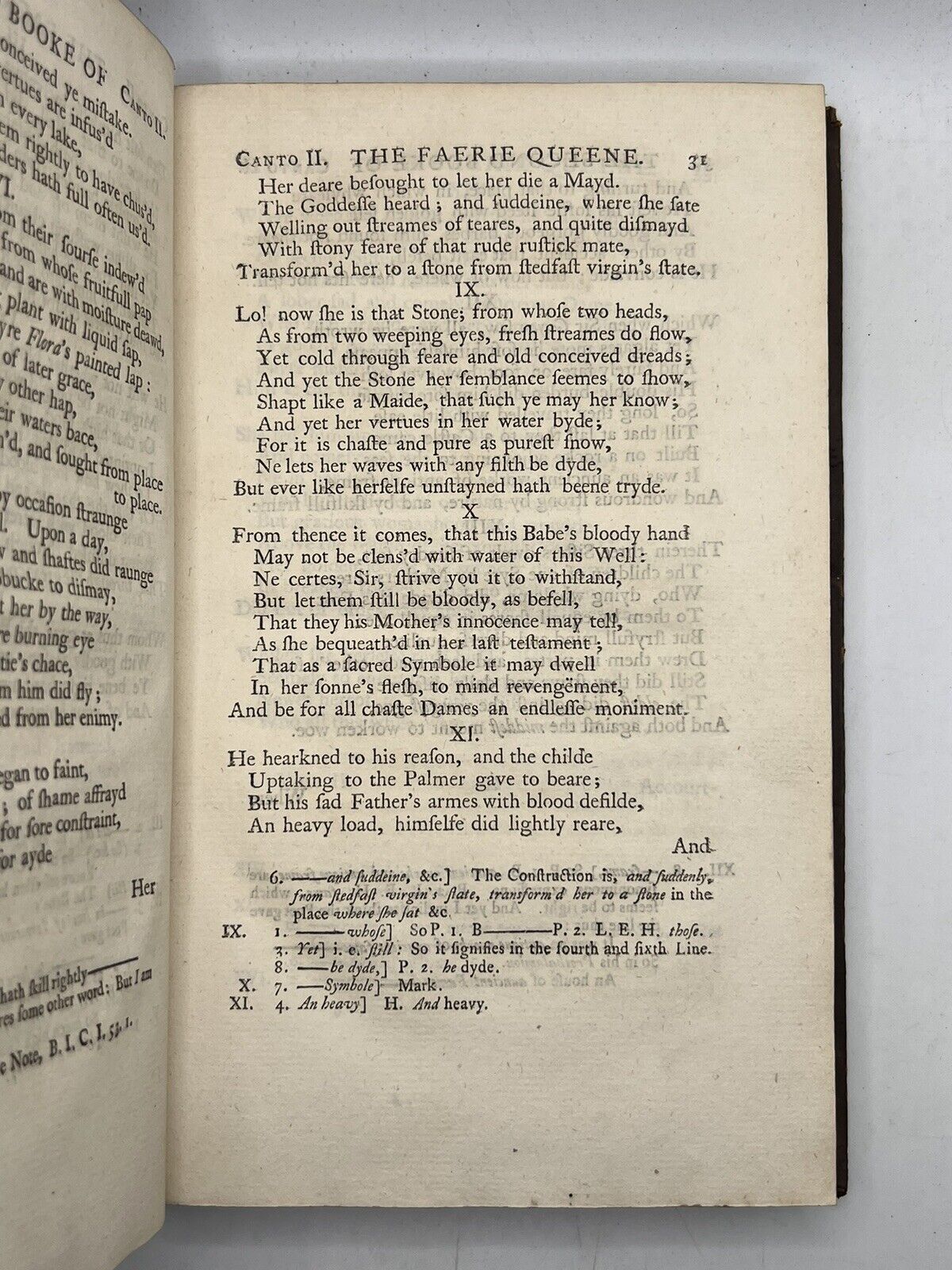 The Faerie Queene by Edmund Spenser 1758 Important Edition