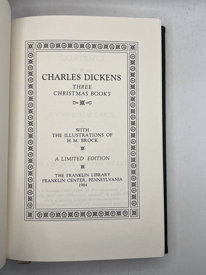 A Christmas Carol; Charles Dickens Franklin Library Limited Edition