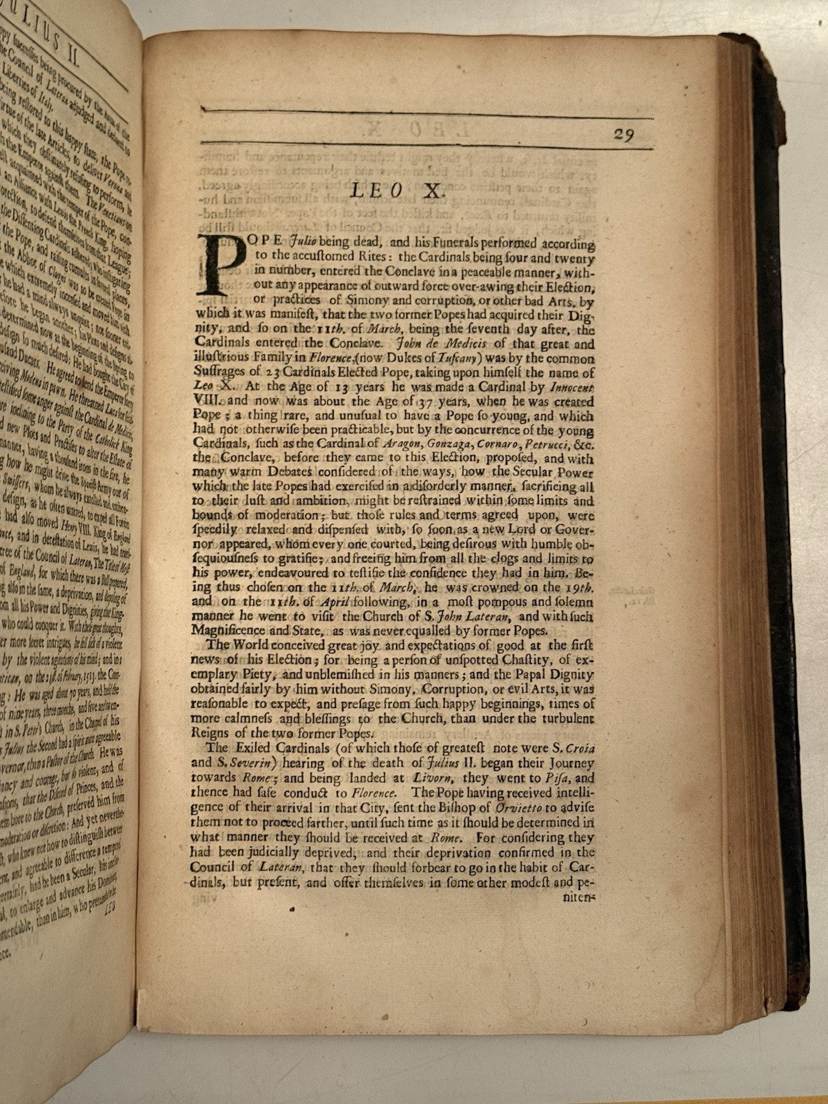 Platina's Lives of the Popes 1688 Second English Edition