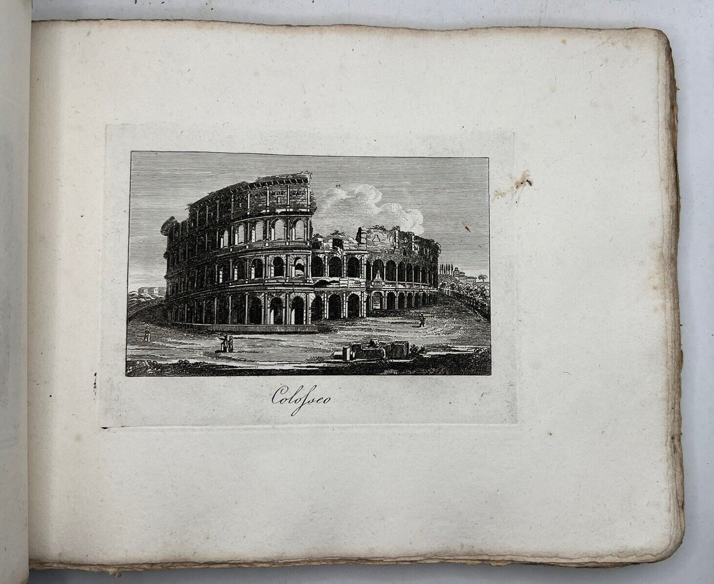 Engraved Views of Rome 1830 First Edition