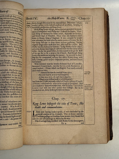 The History of the Holy Warre & Holy State by Thomas Fuller 1651-63 Fourth Editions