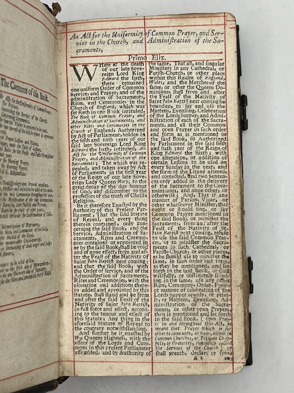 The Book of Common Prayer 1692