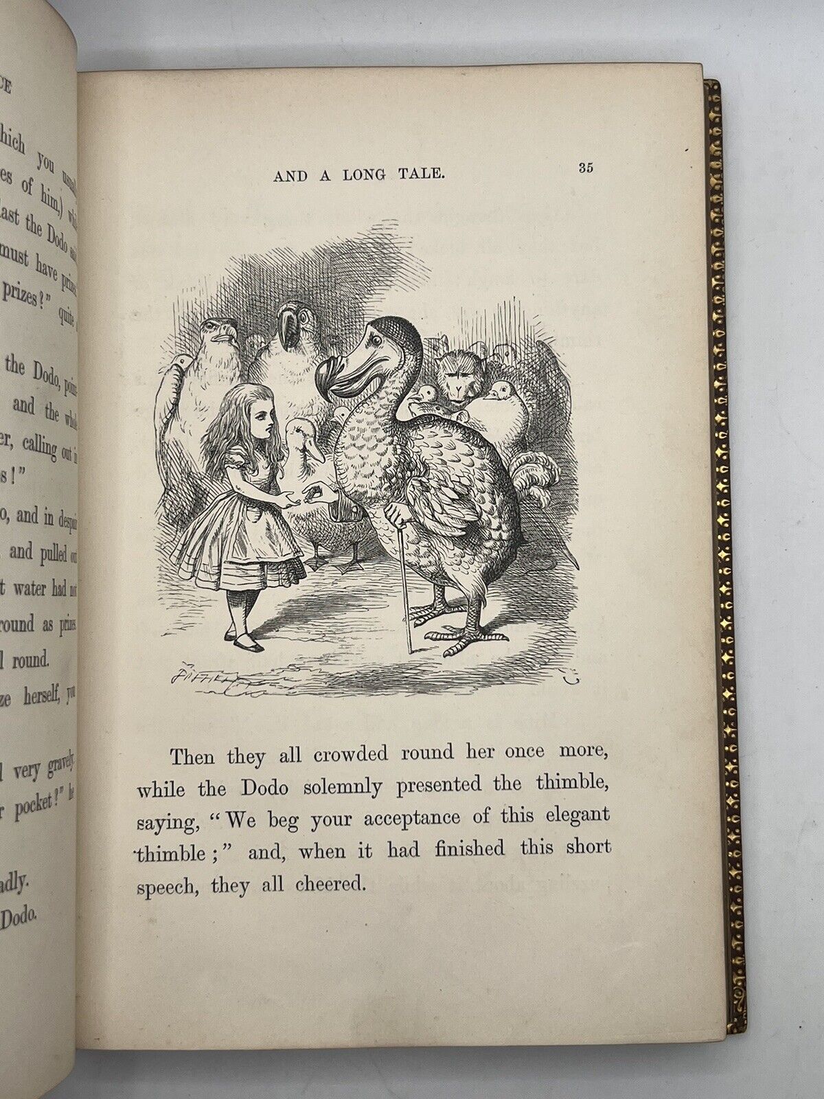 Alice in Wonderland & Through the Looking Glass by Lewis Carroll First Editions