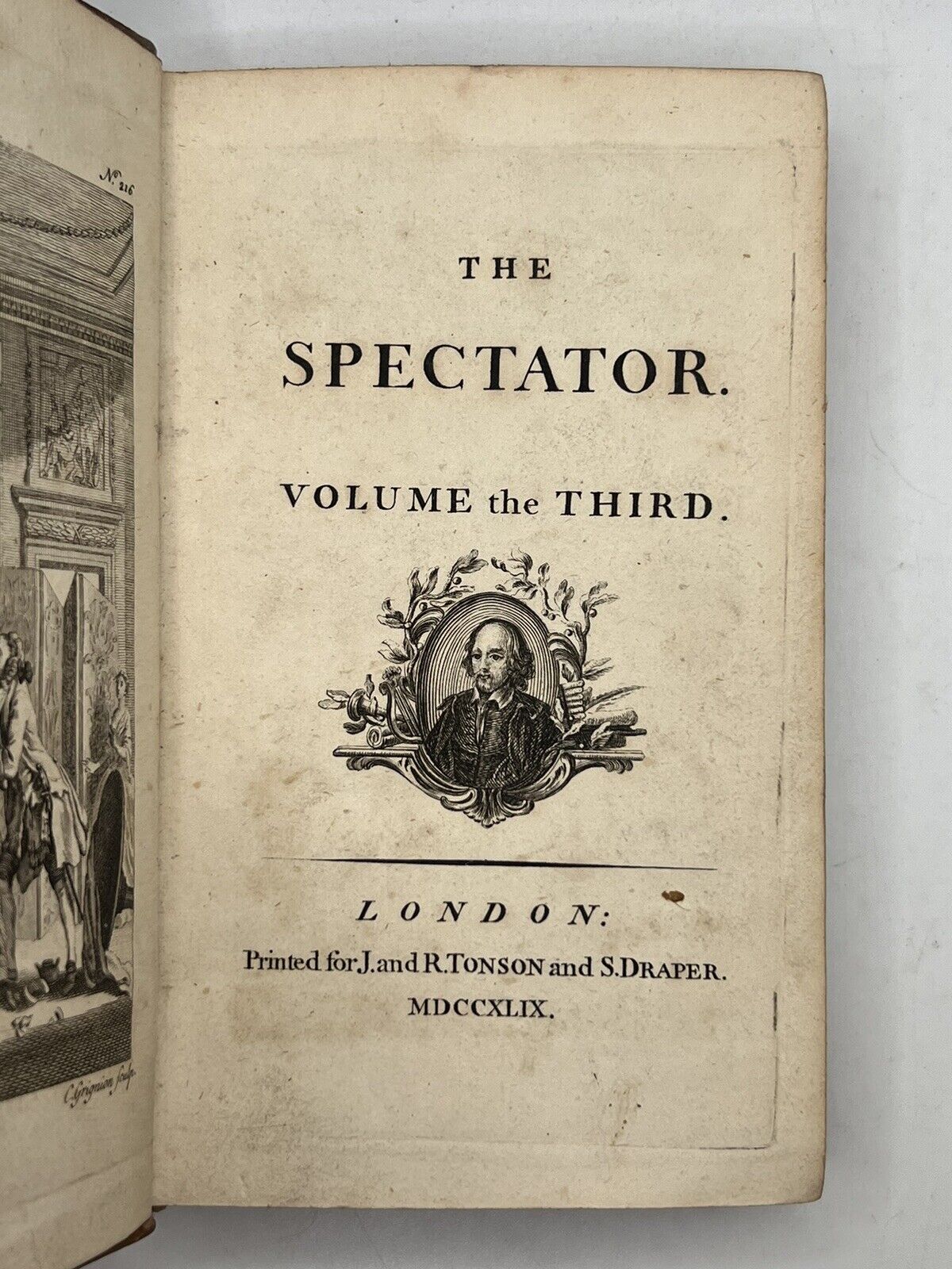 The Spectator by Joseph Addison 1749