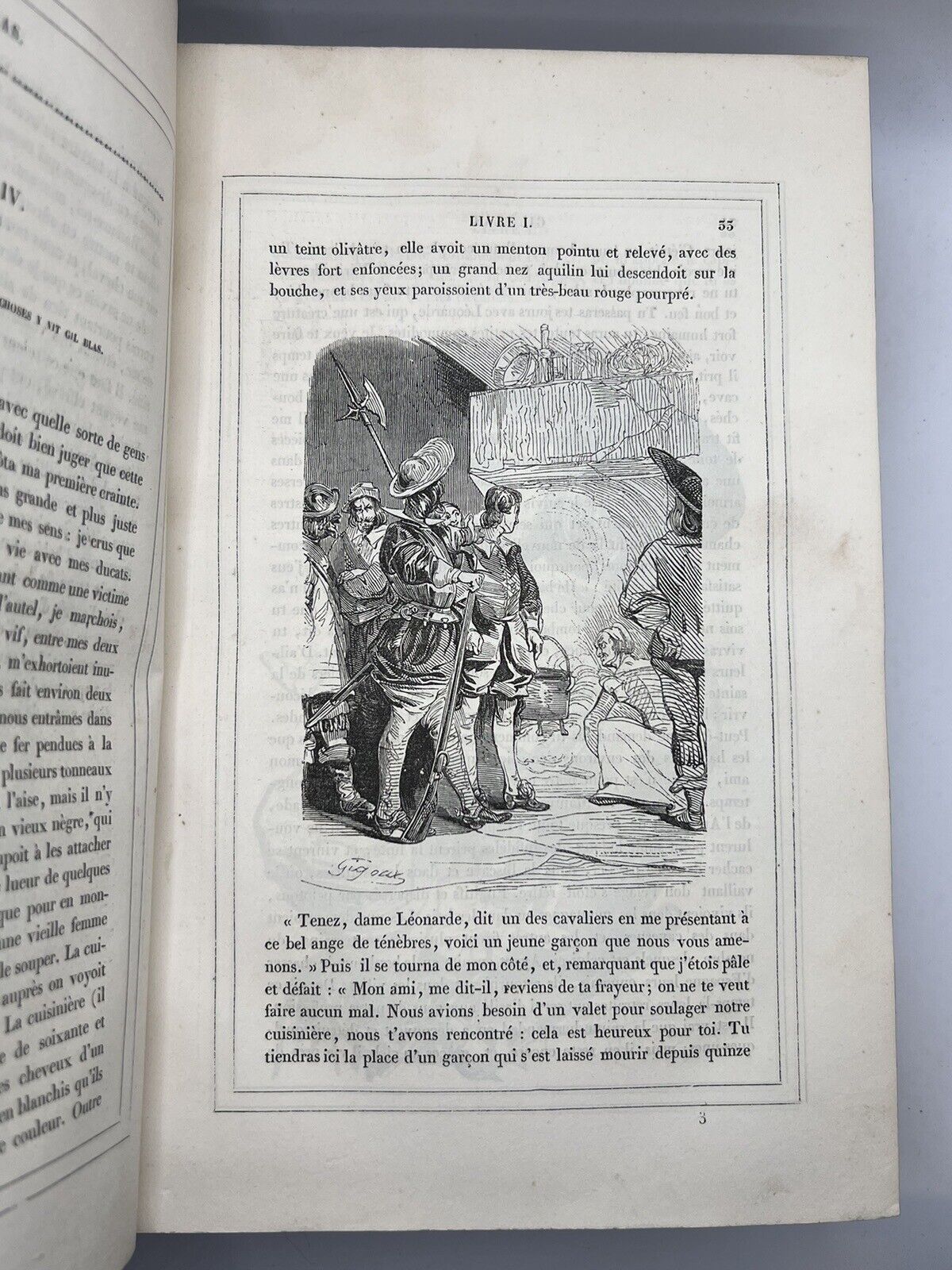 History of Gil Blas of Santillane by Alain-René Lesage 1835