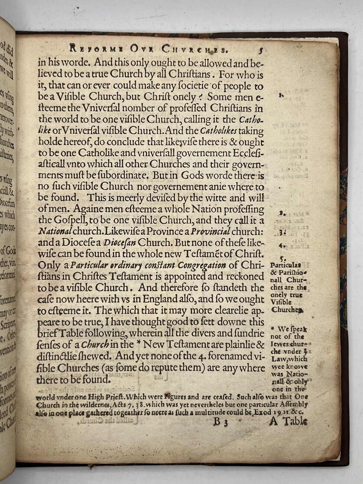 Reasons Taken Out of God's Word by Henry Jacob 1604 First Edition