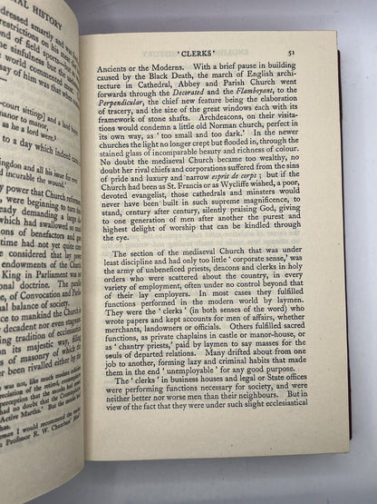 The Social History of England by G. M. Trevelyan 1947