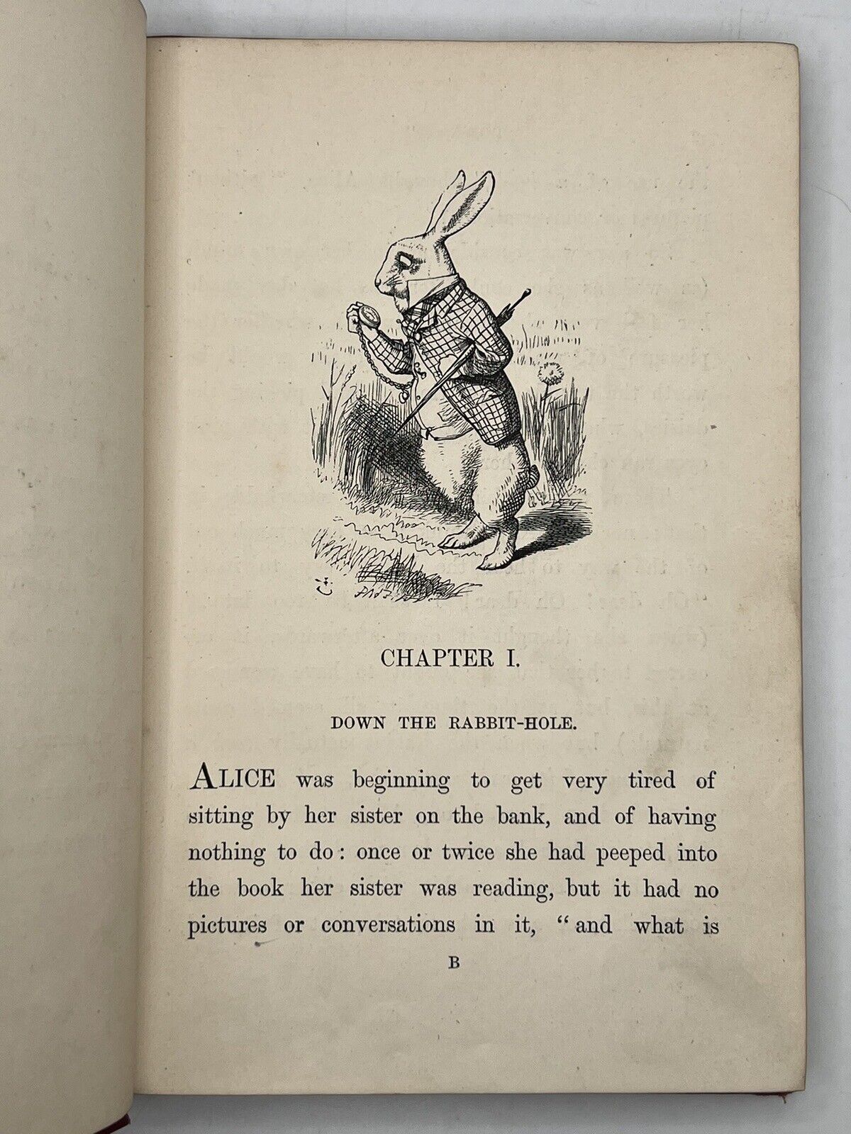 Alice In Wonderland by Lewis Carroll 1867 First Edition Original Binding