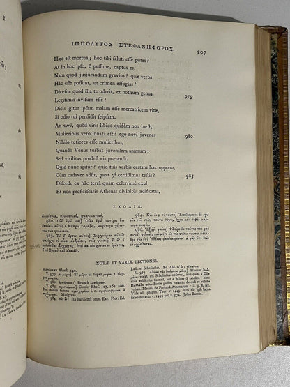 Euripides 1796 The Clarendon Press, Chatsworth Copy