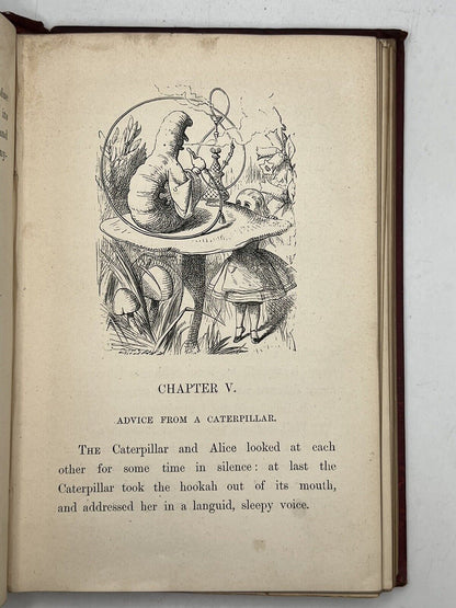 Alice in Wonderland by Lewis Carroll 1867 First Edition