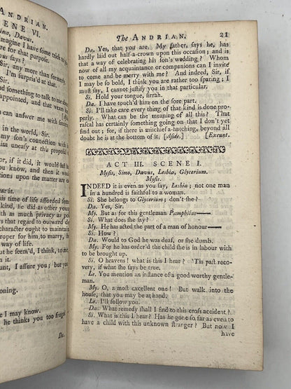 The Comedies of Terence 1752