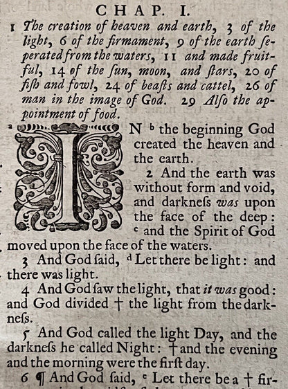 King James Bible 1723 John Baskett