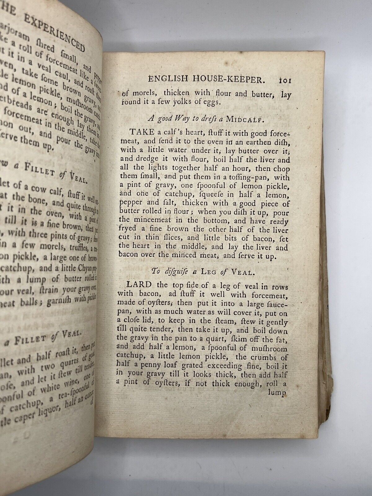 The Experienced English Housekeeper by Elizabeth Raffald 1794