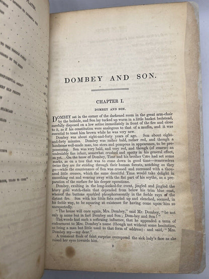 Dombey and Son by Charles Dickens 1848 First Edition First Impression