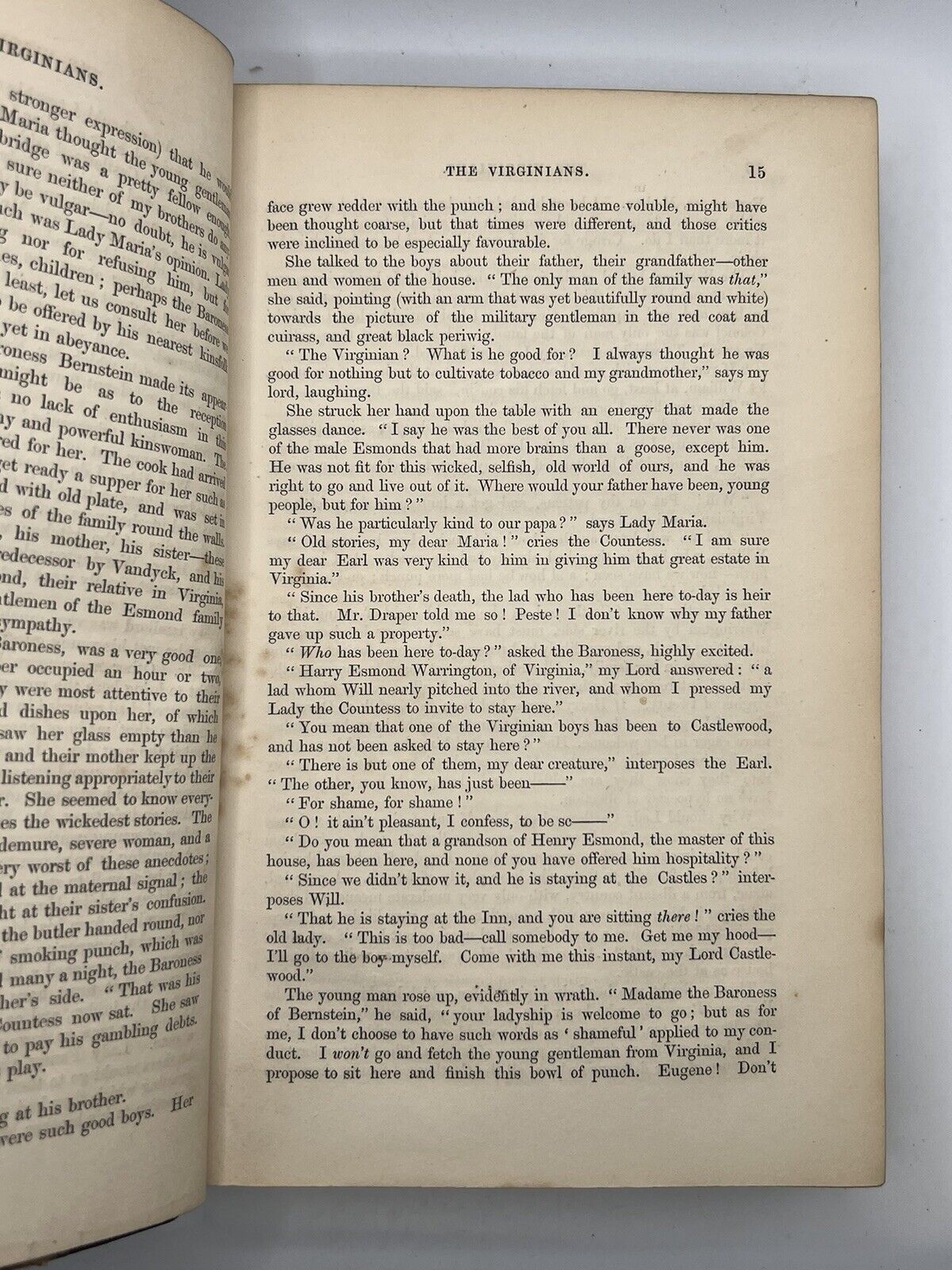 The Virginians by William Makepeace Thackeray 1858 First Edition