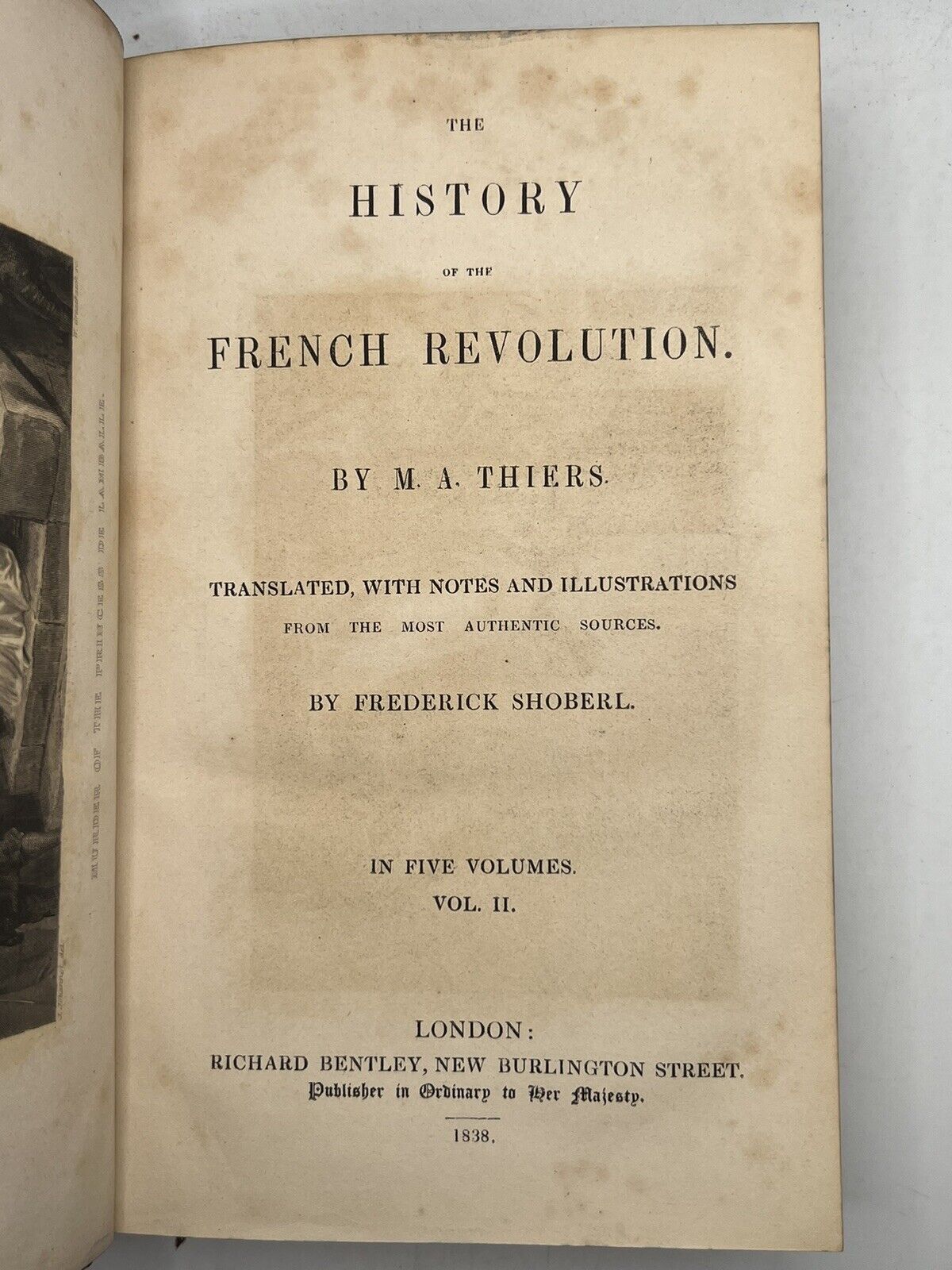 The History of the French Revolution 1838