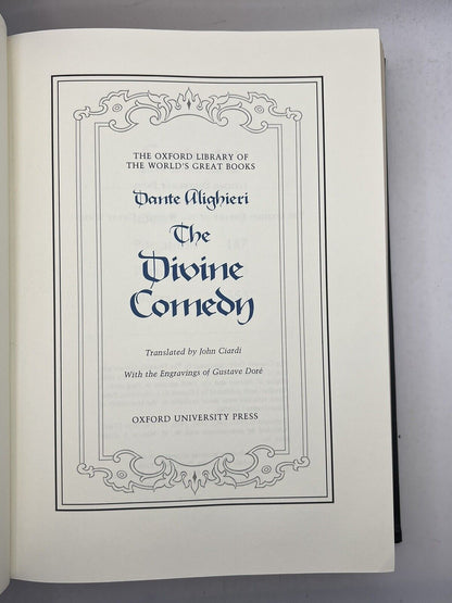 Dante's Divine Comedy Franklin Library Oxford Classics