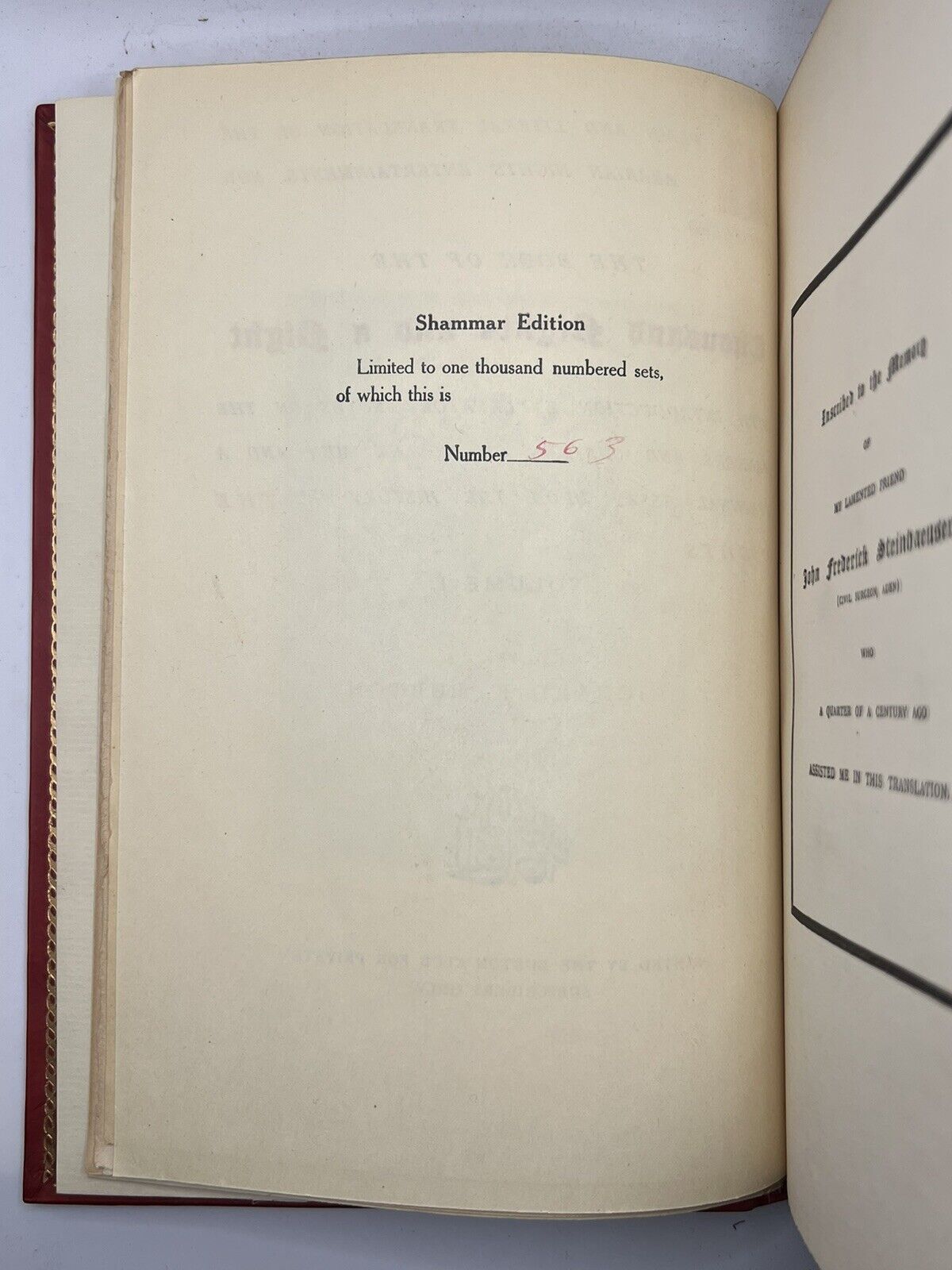 Tales From the Arabian Nights by Richard Burton 1903-4