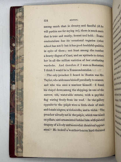 American Notes by Charles Dickens 1842 First Edition First Issue