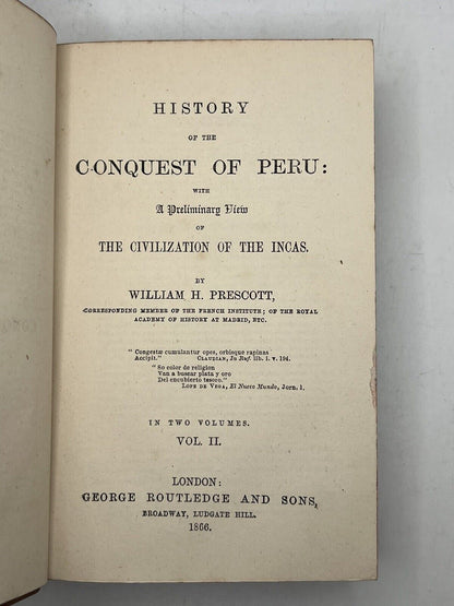 The Works of William Prescott 1859-67