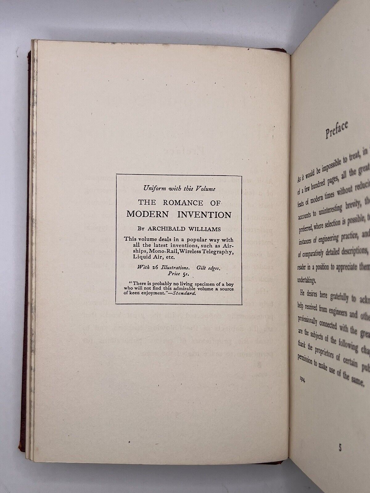 The Romance of Modern Engineering By Archibald Williams 1904