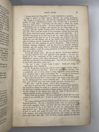 Bleak House by Charles Dickens 1853 First Edition First Impression