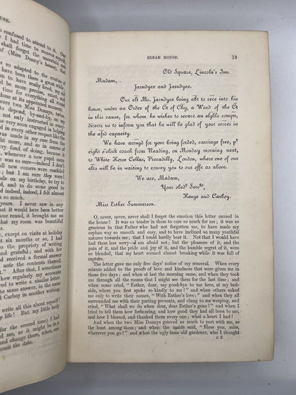 Bleak House - Charles Dickens 1853 First Edition First Impression