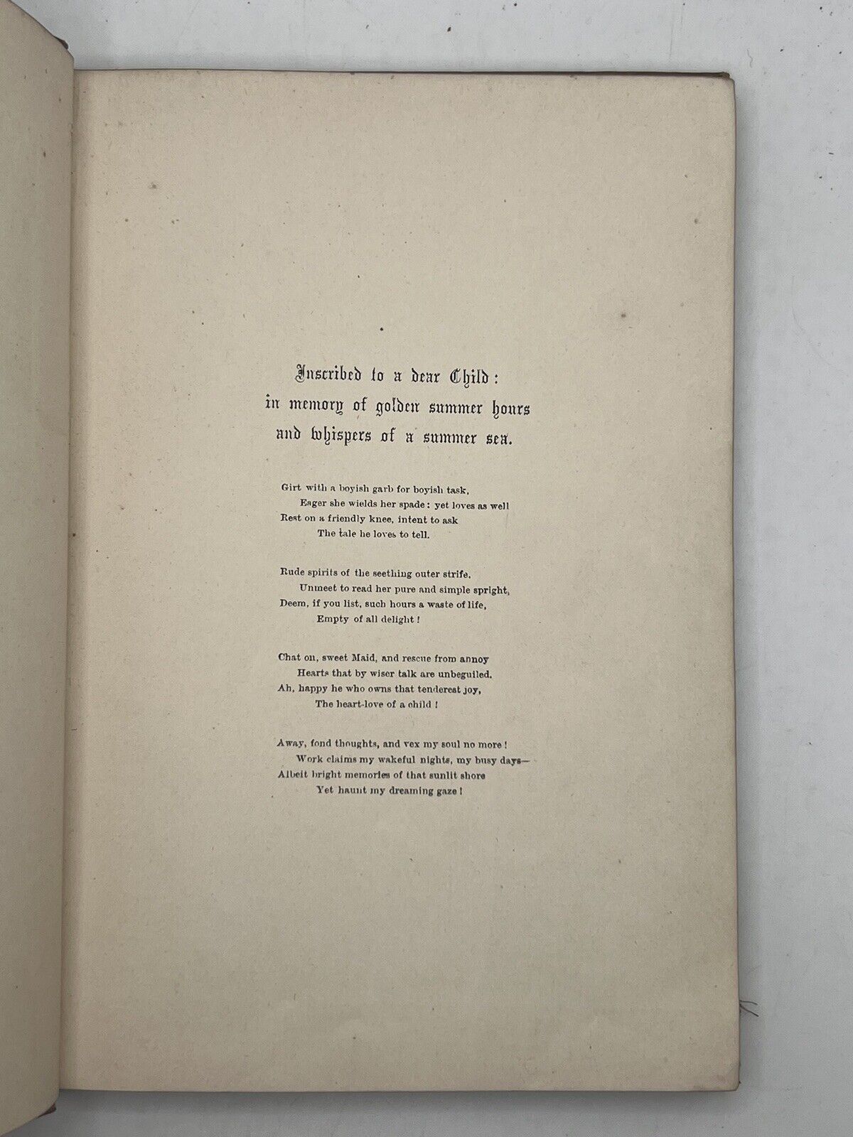 The Hunting of the Snark by Lewis Carroll 1876 First Edition Original Cloth