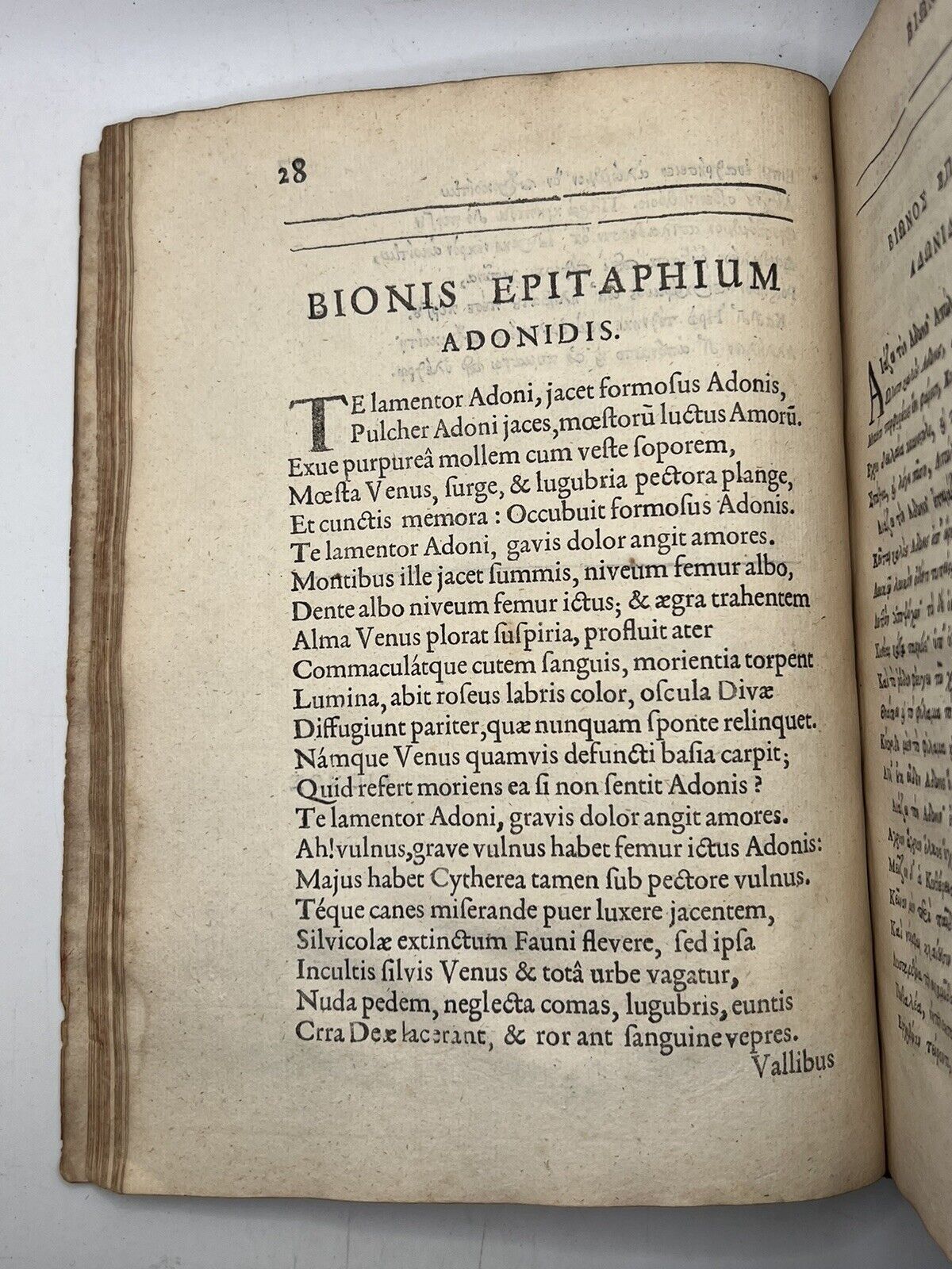 The Works of Musaeus, Moschus, and Bion 1659