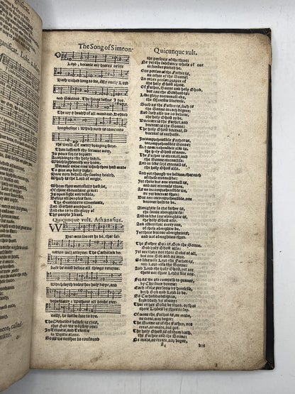 The Whole Book of Psalms 1605 Contemporary Marginalia and Music