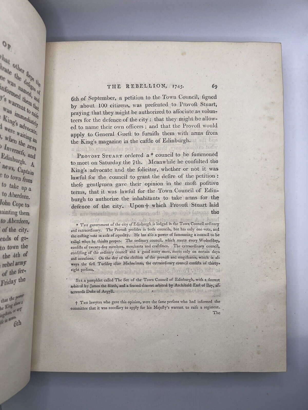 The History of the Rebellion by John Home 1802 First Edition