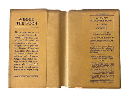 Winnie the Pooh by A. A. Milne 1926 First Edition First Impression with Original Dust Jacket