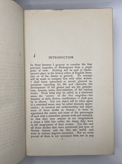 Lectures on Shakespearean Tragedy by A. C. Bradley 1919