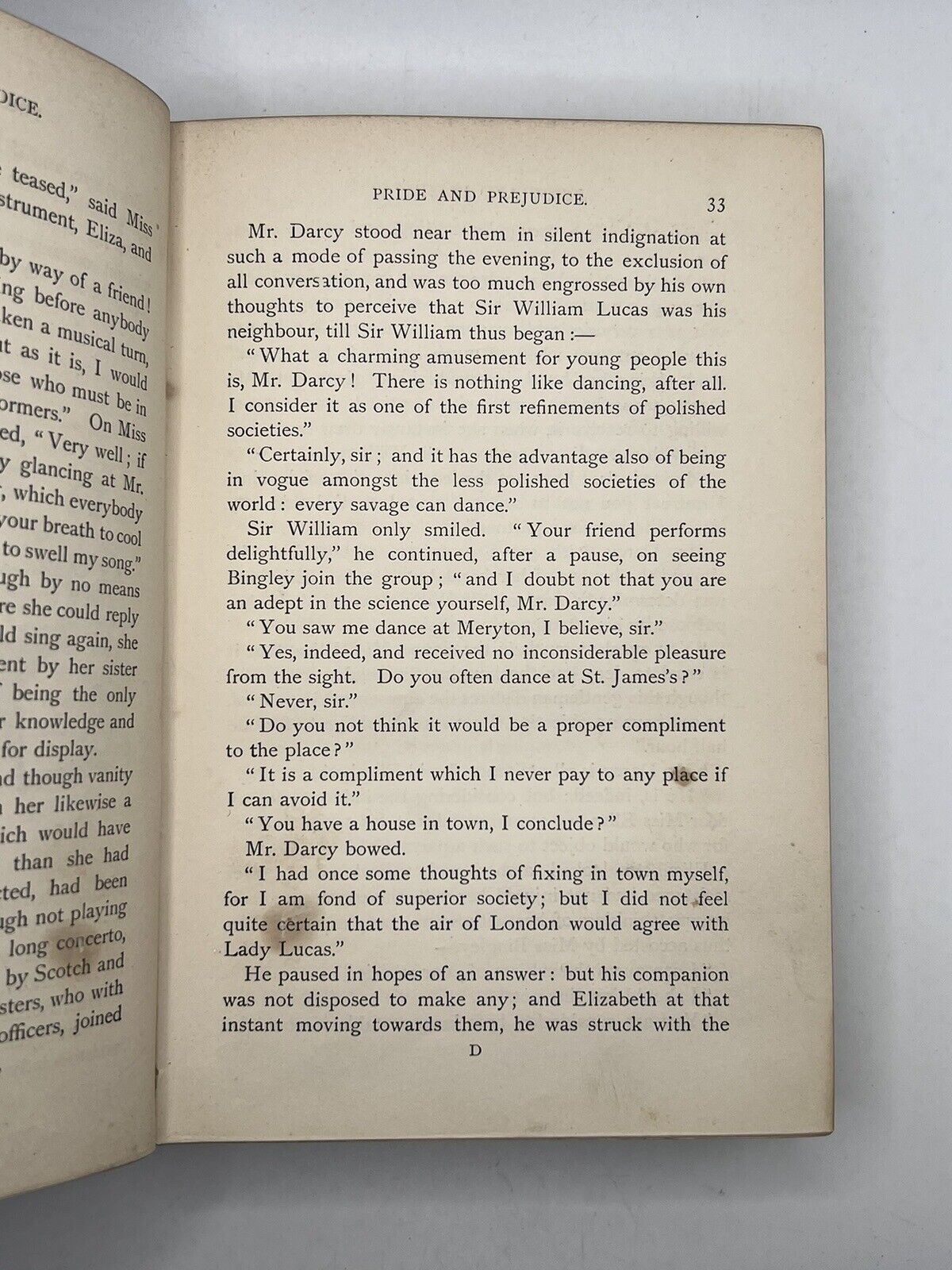 Pride and Prejudice by Jane Austen 1894 First Peacock Edition