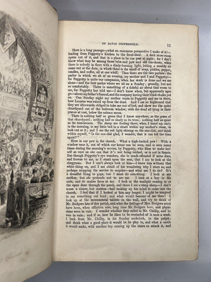 David Copperfield Charles Dickens 1850 First Edition First Printing in Original Cloth