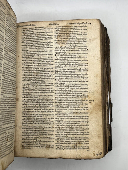 Antique English Bible 1605