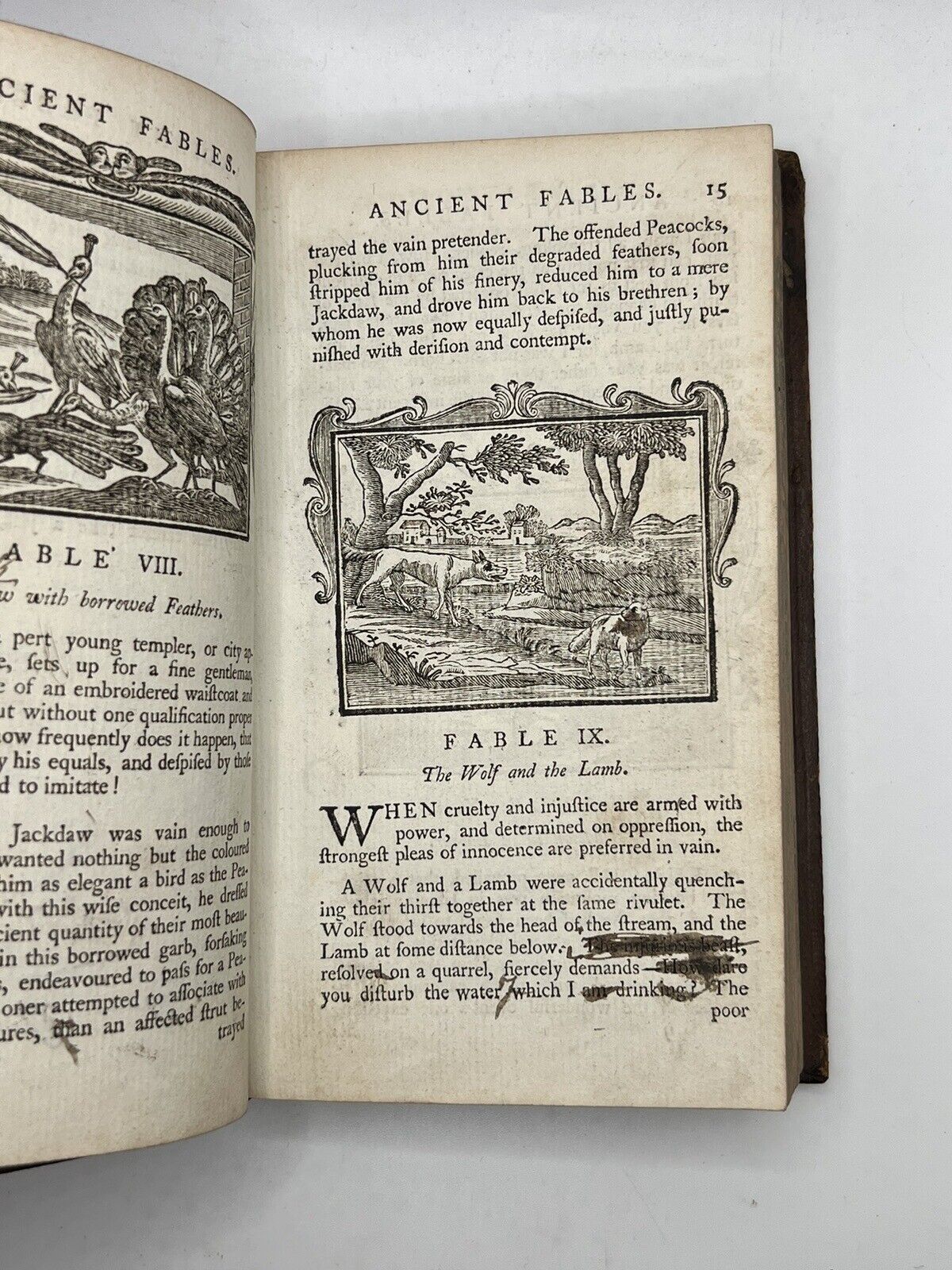 Aesop's Fables and Other Fables 1786; Dodsley Edition